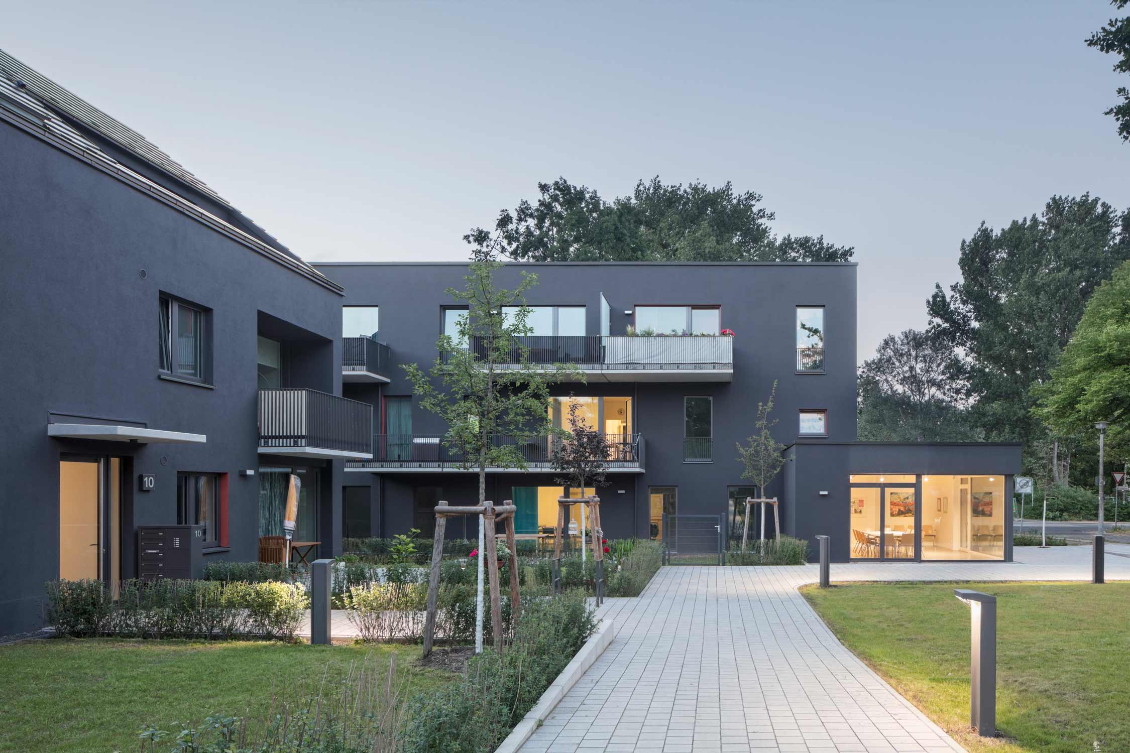 Neubau eines Gebäudeensembles Am Falkenberg - Bild 8 Neubau eines Gebäudeensembles Am Falkenberg - Bild 8